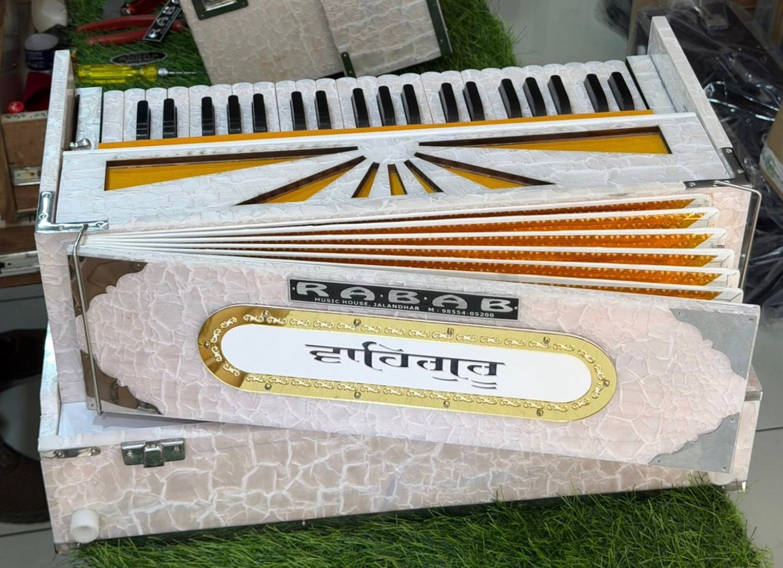 Rabab handcrafted harmonium